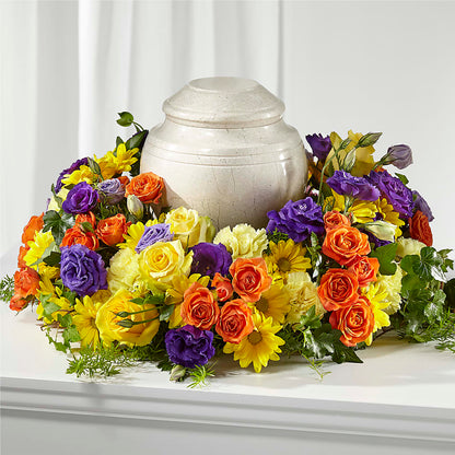 Blossoms of Remembrance Cremation Adornment – CHARLY'S FLOWERS, San Jose CA