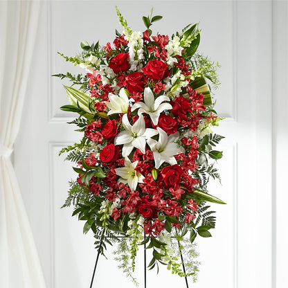 Everlasting Memory Standing Spray – CHARLY'S FLOWERS, San Jose CA
