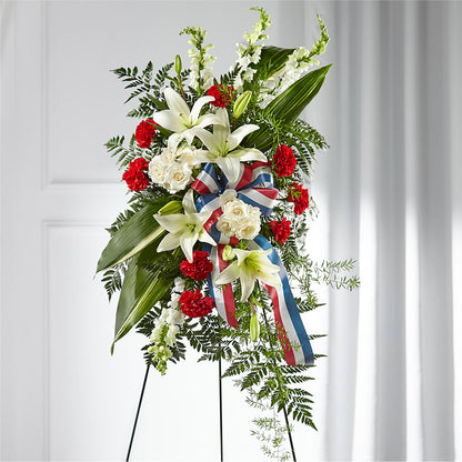 Stars of Life Standing Spray – CHARLY'S FLOWERS, San Jose CA