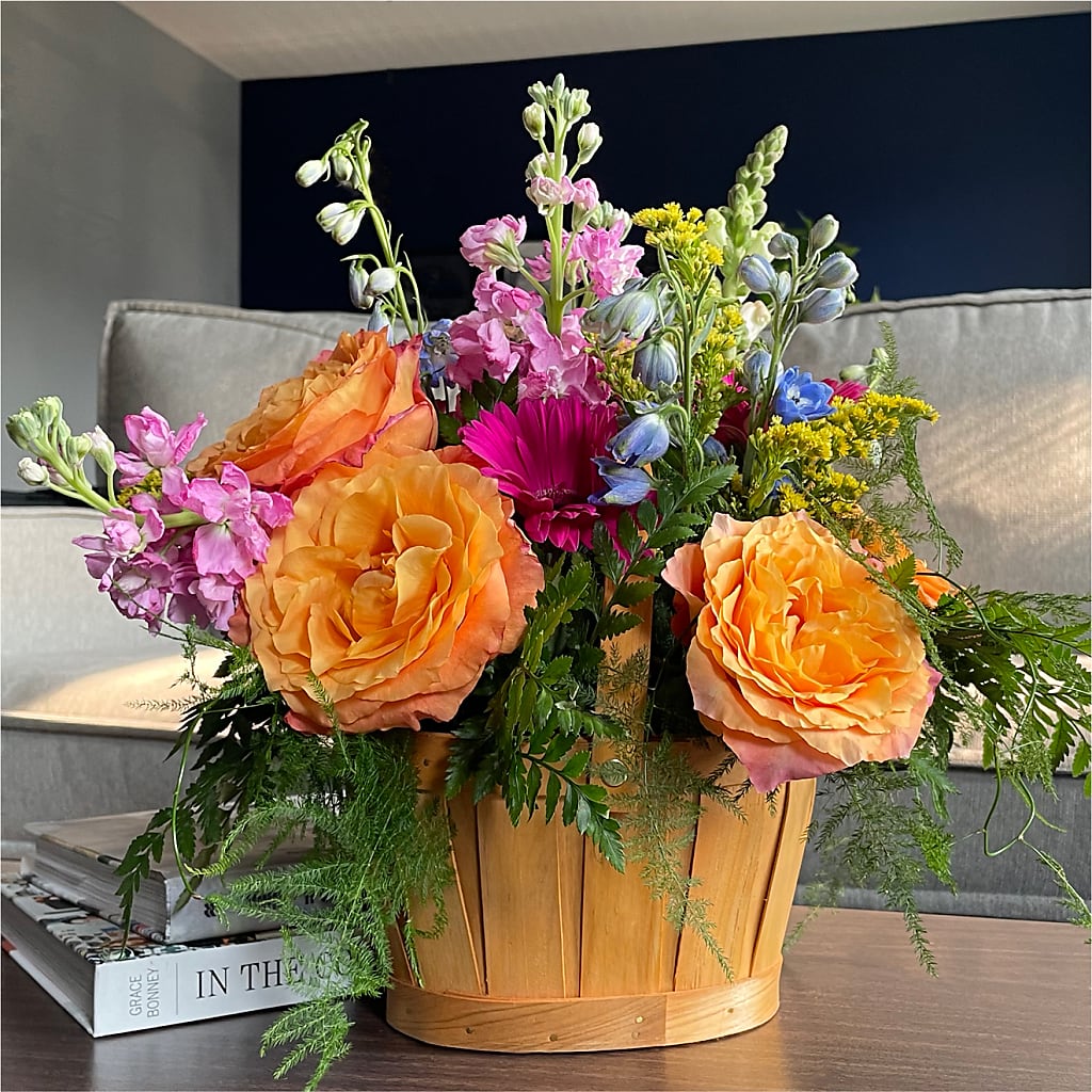 Garden of Life Basket – CHARLY'S FLOWERS, San Jose CA