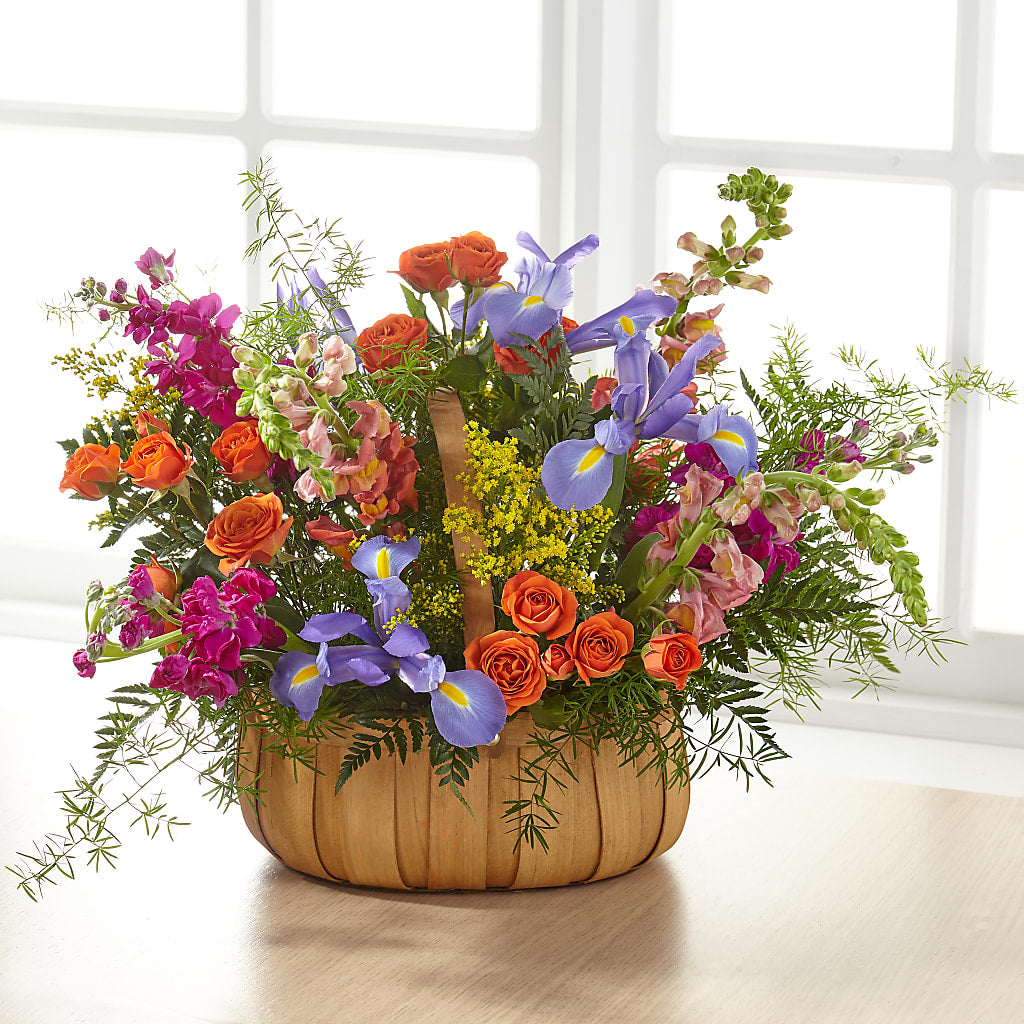 Garden of Life Basket – CHARLY'S FLOWERS, San Jose CA