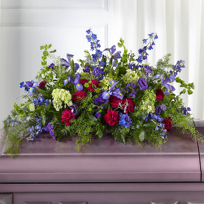 Always Treasured Casket Spray – CHARLY'S FLOWERS, San Jose CA