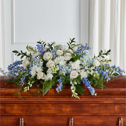 Timeless Essence Casket Spray – CHARLY'S FLOWERS, San Jose CA