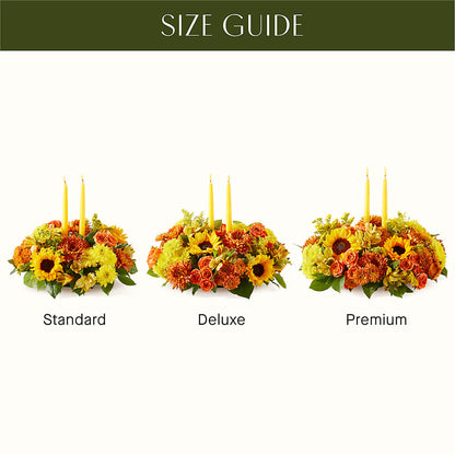 Autumn Harmony Centerpiece – CHARLY'S FLOWERS, San Jose CA