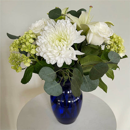 Snowy Dreams Bouquet – CHARLY'S FLOWERS, San Jose CA