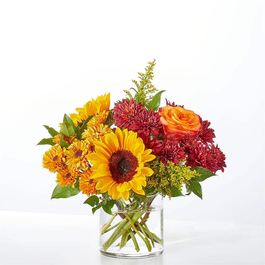 Flannel Scarf Bouquet – CHARLY'S FLOWERS, San Jose CA