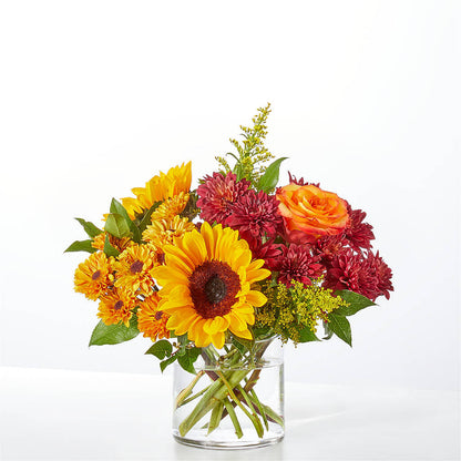Flannel Scarf Bouquet – CHARLY'S FLOWERS, San Jose CA