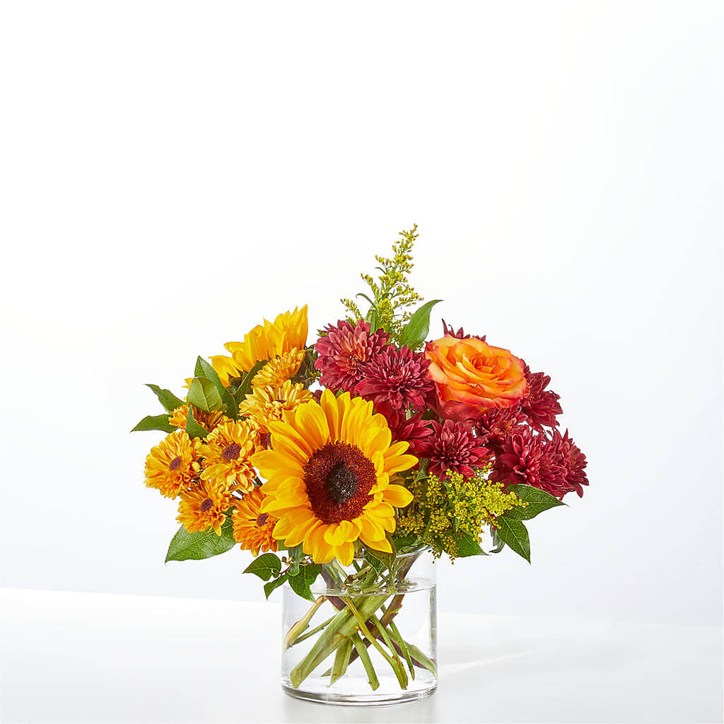 Flannel Scarf Bouquet – CHARLY'S FLOWERS, San Jose CA