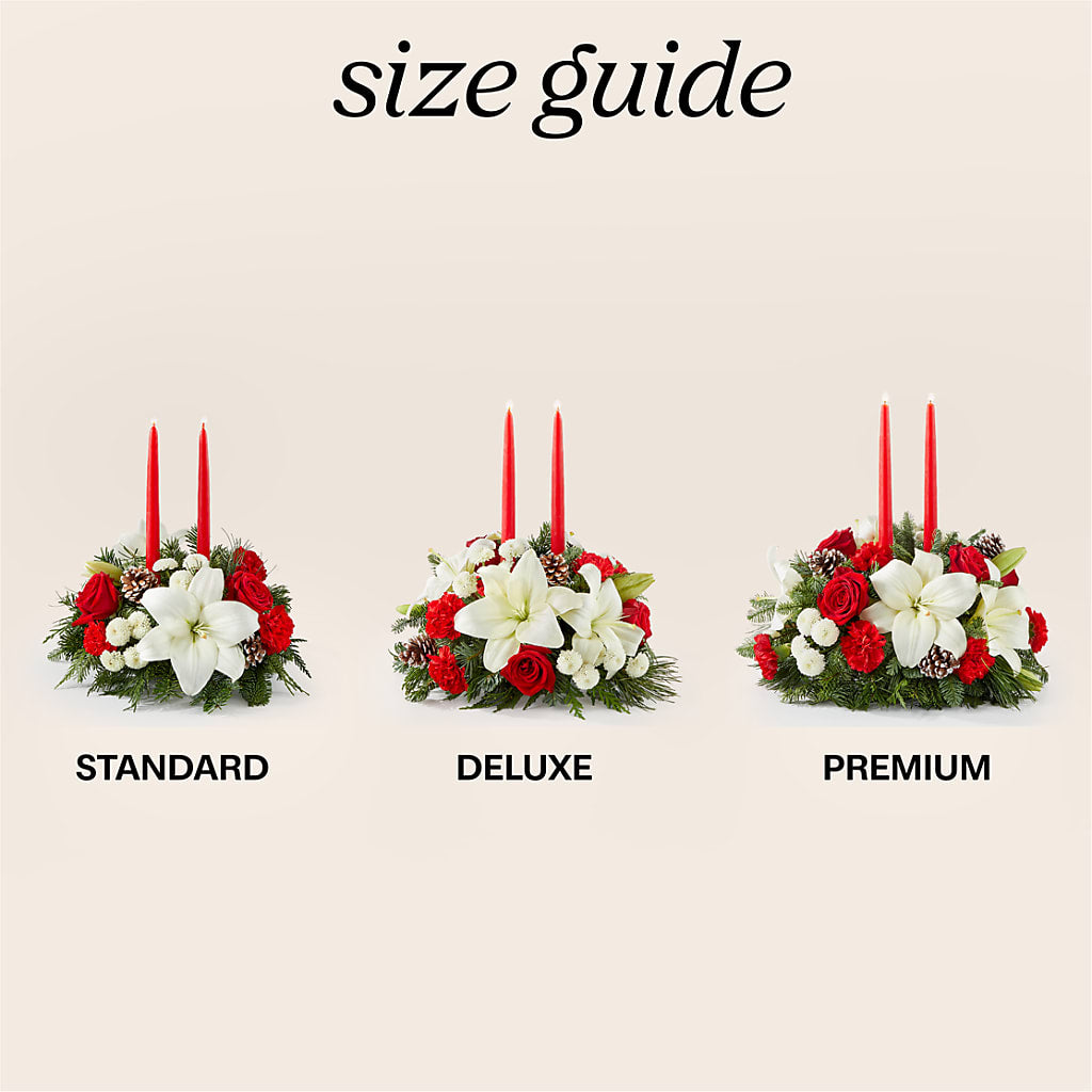 Seasonal Festivities Centerpiece – CHARLY'S FLOWERS, San Jose CA