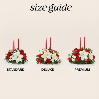 Seasonal Festivities Centerpiece – CHARLY'S FLOWERS, San Jose CA
