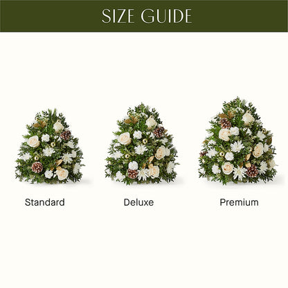 Snowed In Tree – CHARLY'S FLOWERS, San Jose CA