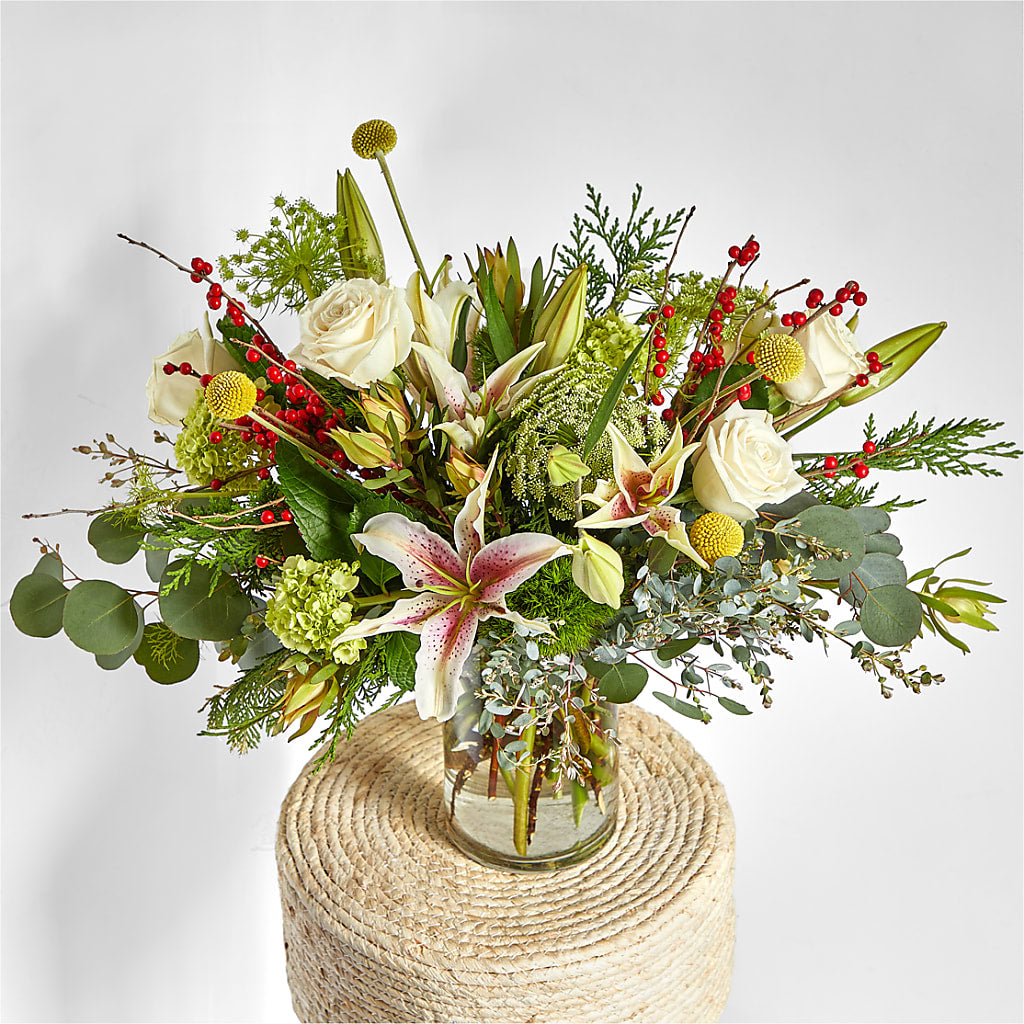 Berry & Bright Bouquet – CHARLY'S FLOWERS, San Jose CA
