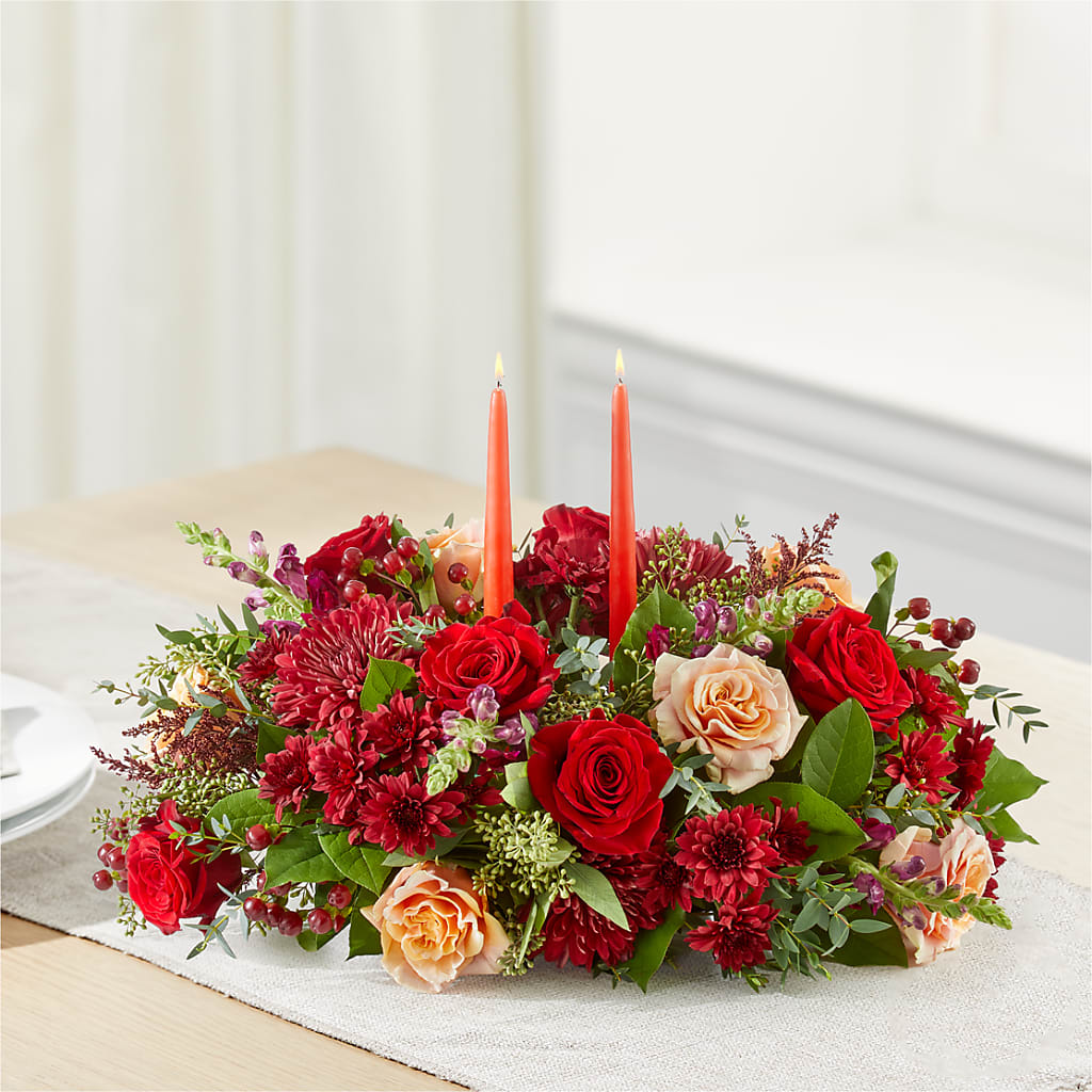 Most Thankful Centerpiece – CHARLY'S FLOWERS, San Jose CA