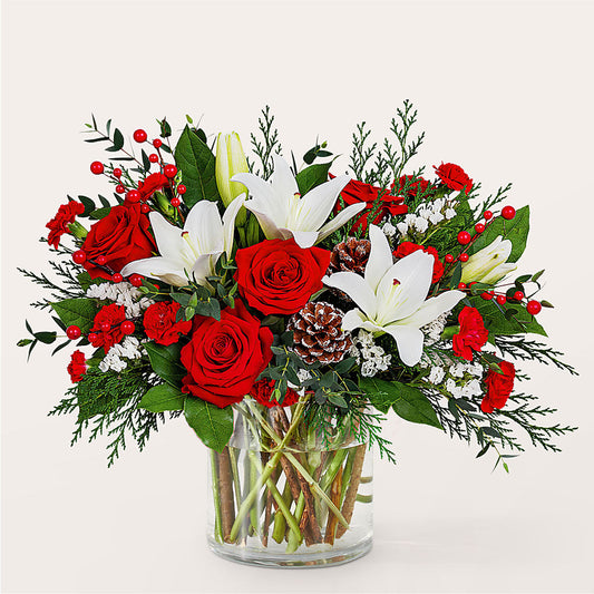 Best in Snow Bouquet – CHARLY'S FLOWERS, San Jose CA