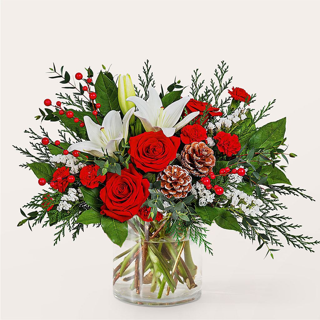 Best in Snow Bouquet – CHARLY'S FLOWERS, San Jose CA