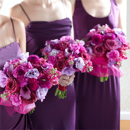 Bridesmaid's Garden Bouquet – CHARLY'S FLOWERS, San Jose CA