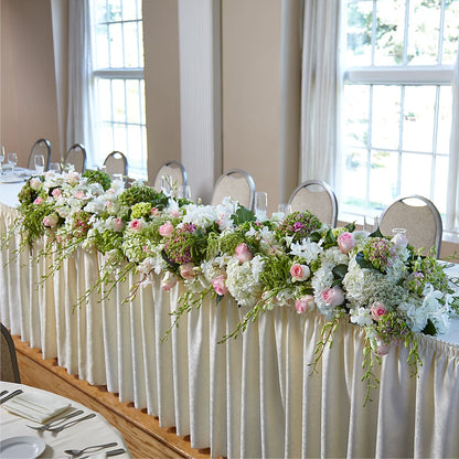 State of Joy Head Table Arrangement – CHARLY'S FLOWERS, San Jose CA