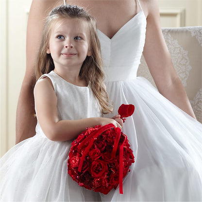 Pure at Heart Flower Girl Arrangement – CHARLY'S FLOWERS, San Jose CA